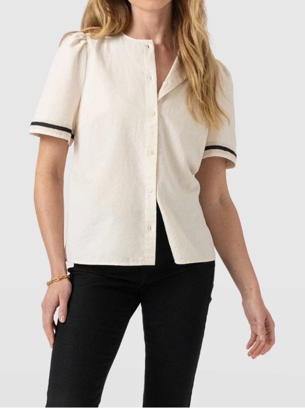 Saint + Sofia Tabitha Blouse Sz 2